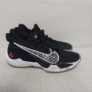 Nike Zoom Freak Youth 5.5/Women 7/Men 5.5 Black White Shoes (CN8574-001)